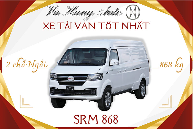 xe tải van srm 868 kg