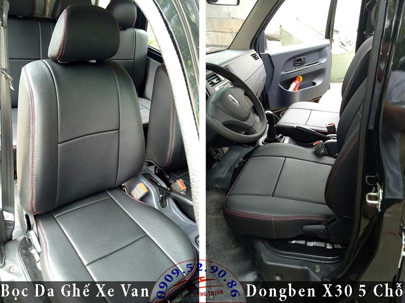 bọc da ghế xe tải van dongben x30