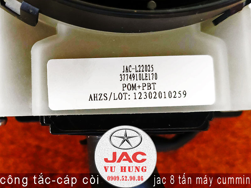 cụm công tắc đèn vô lăng xe jac