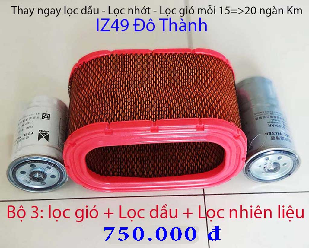 phụ tùng iz49 đô thành giá rẻ