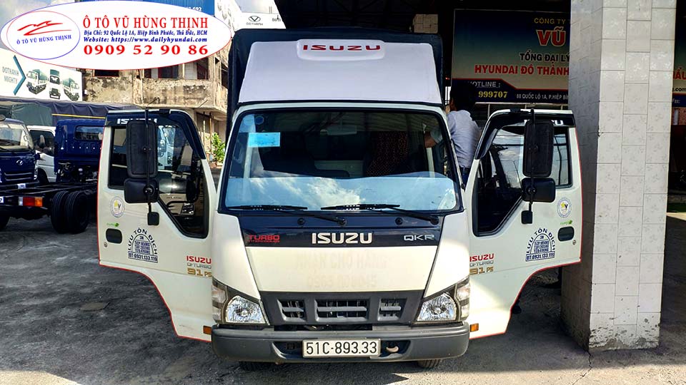 mui gió xe isuzu qkr