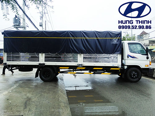 Hyundai HD 320 Bồn Chở Thức Ăn Gia Súc