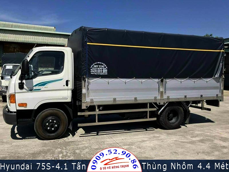 hyundai 3.5 tấn thùng nhôm