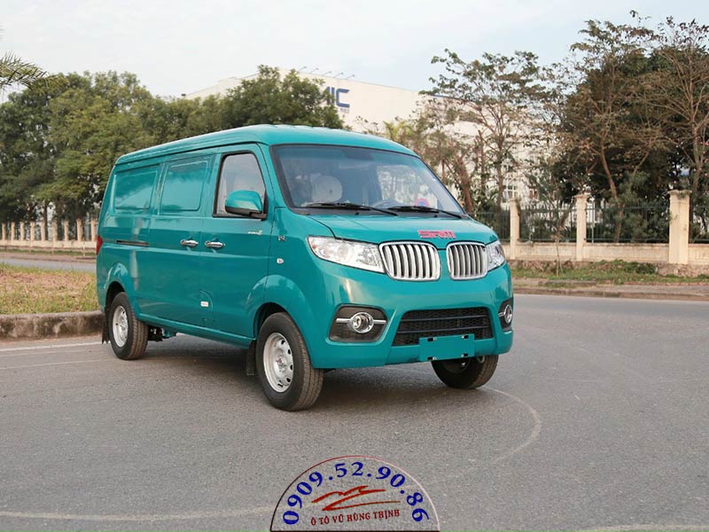 Xe van srm x30 màu xanh ngọc